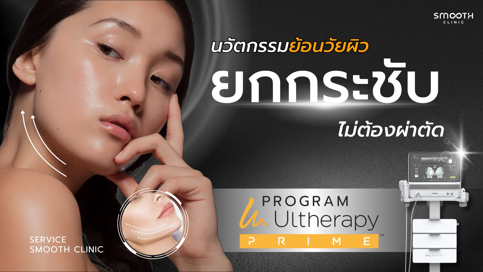 Ultherapy Prime นวัตกรรมย้อนวัยผิว ยกกระชับในครั้งเดียว! ไม่ต้องผ่าตัด