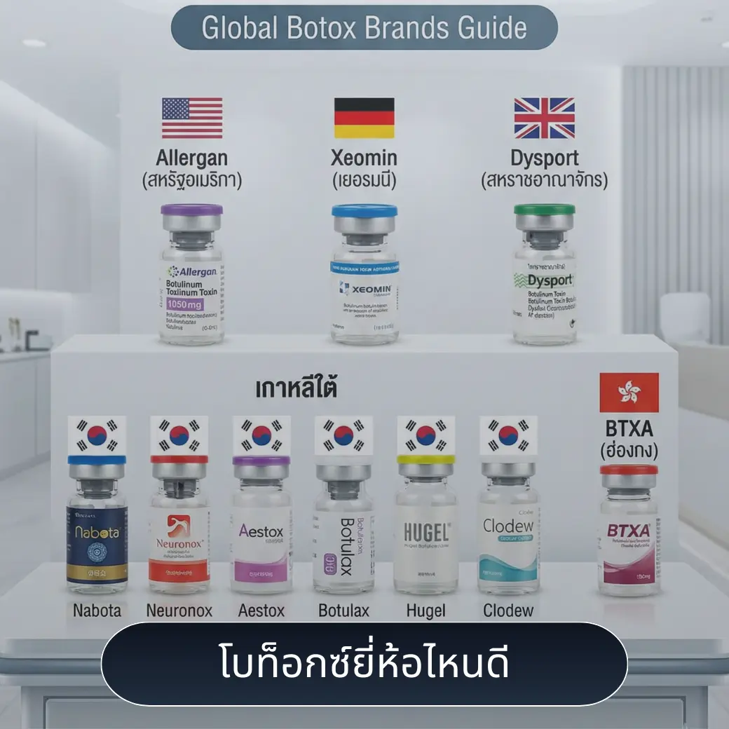 โบท็อกซ์ยี่ห้อไหนดี