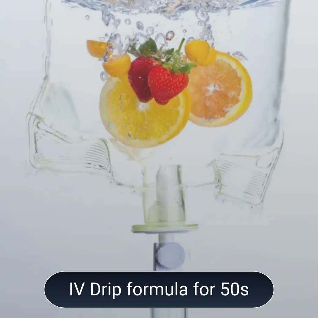 IV Drip formula for 50s